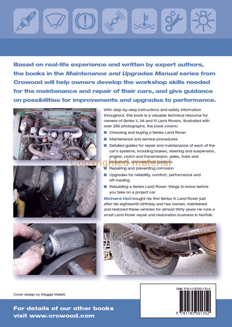 Land Rover Series II&amp;#44; IIA and III Maintenance and Upgrades Manual
