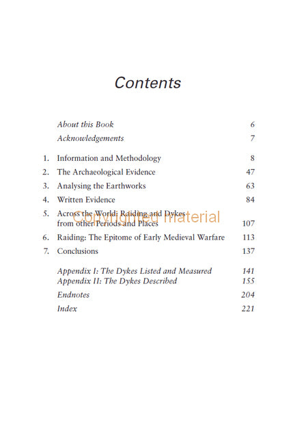 Warfare&amp;#44; Raiding and Defence in Early Medieval Britain