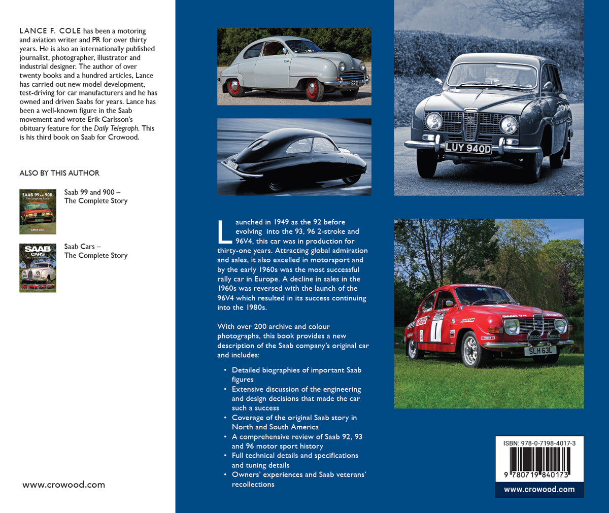 Saab 92-96V4 - The Original Saab
