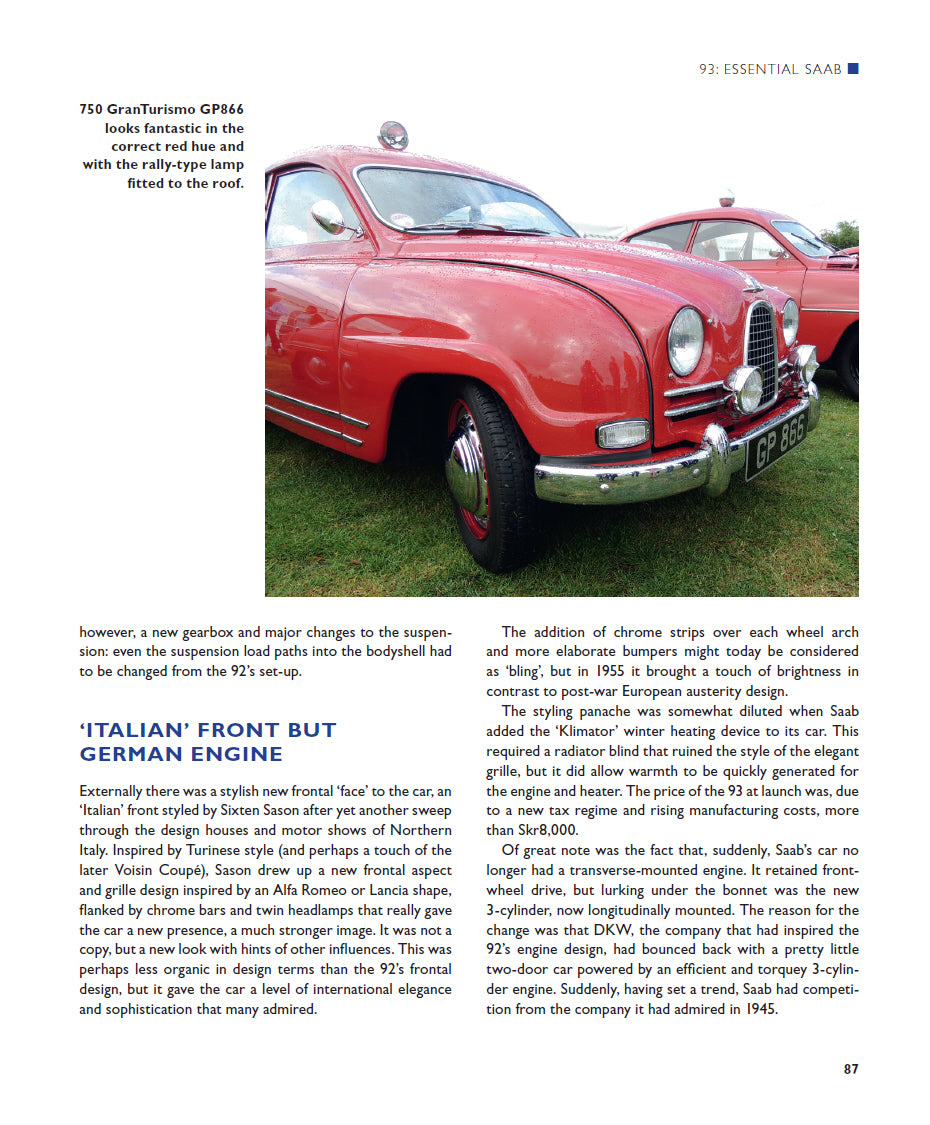 Saab 92-96V4 - The Original Saab