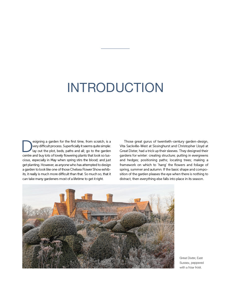 Designing and Creating a Winter Garden