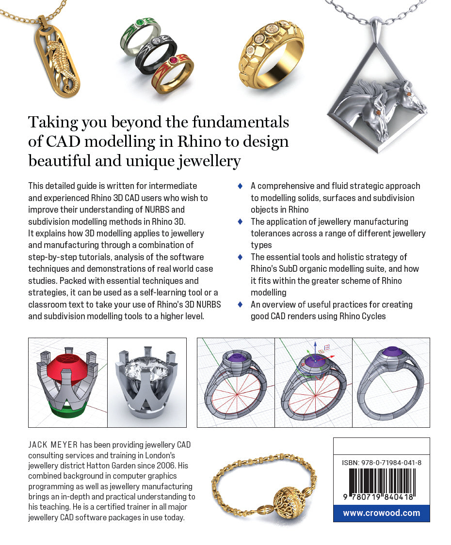 Advanced Jewellery CAD Modelling in Rhino