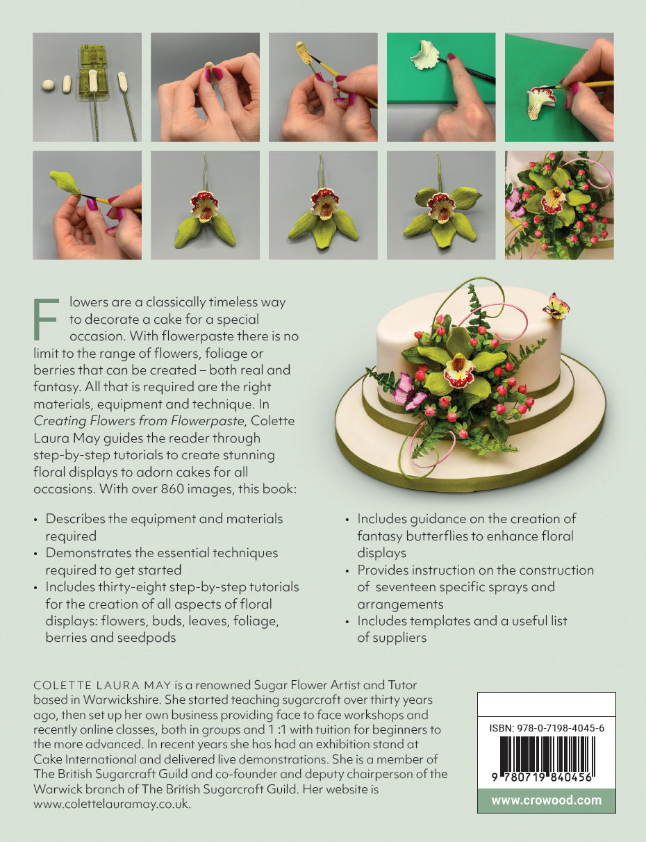 Creating Flowers from Flowerpaste