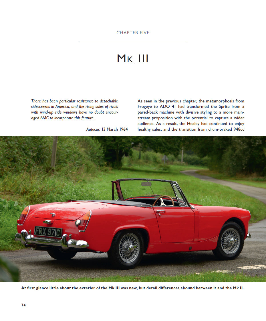 Austin Healey Sprite - The Complete Story