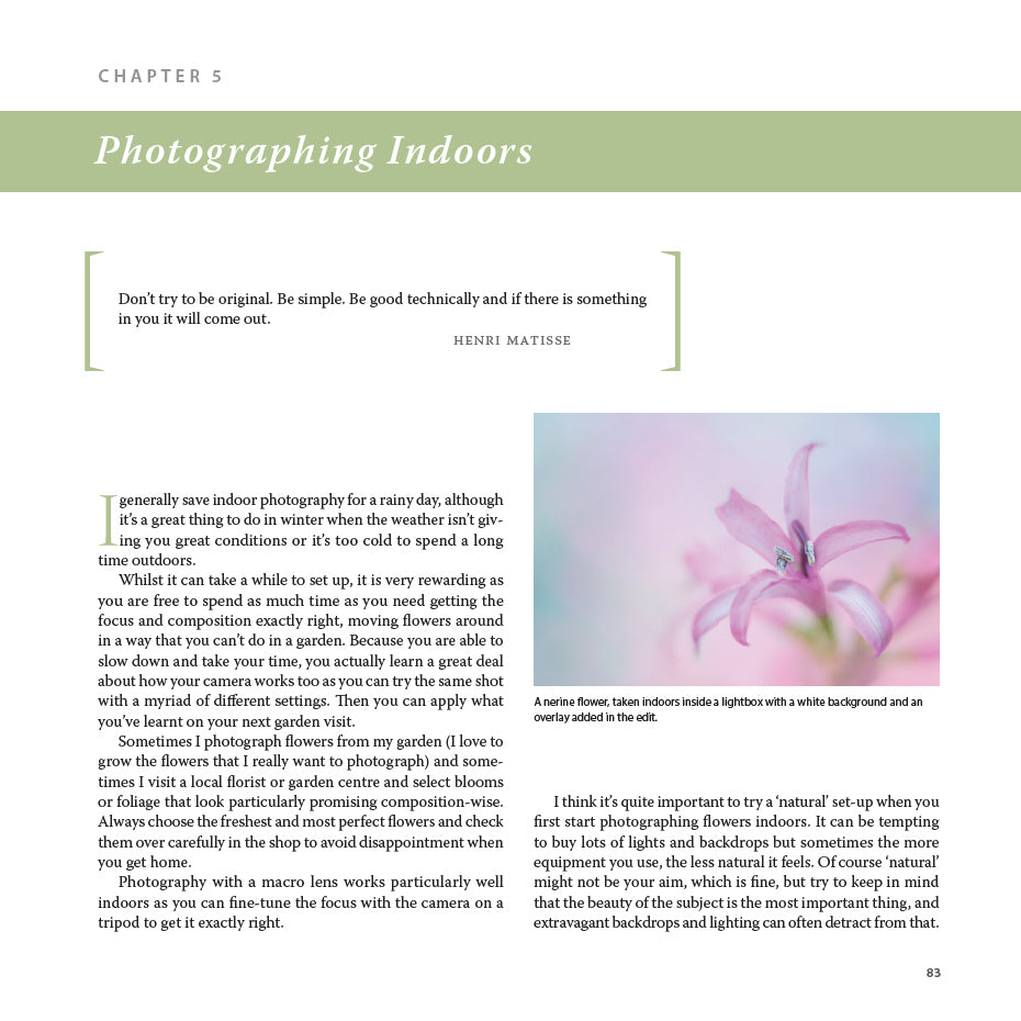 Creative Flower and Plant Photography