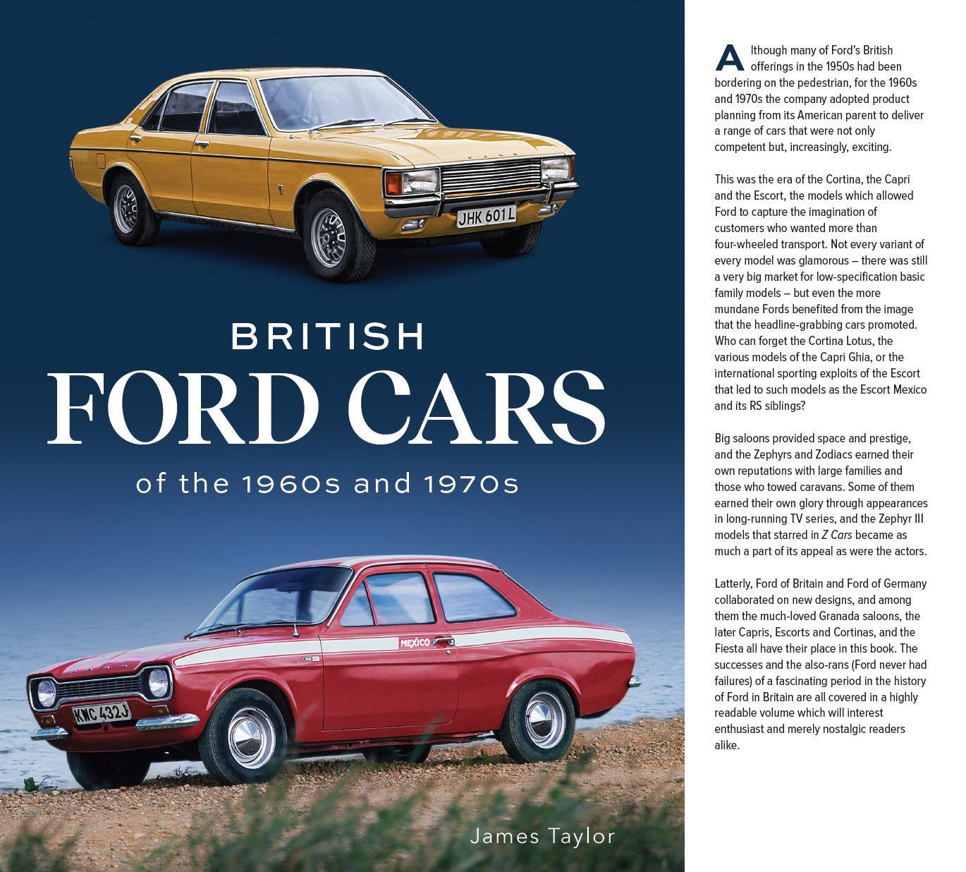 British Ford Cars of the 1960s and 1970s