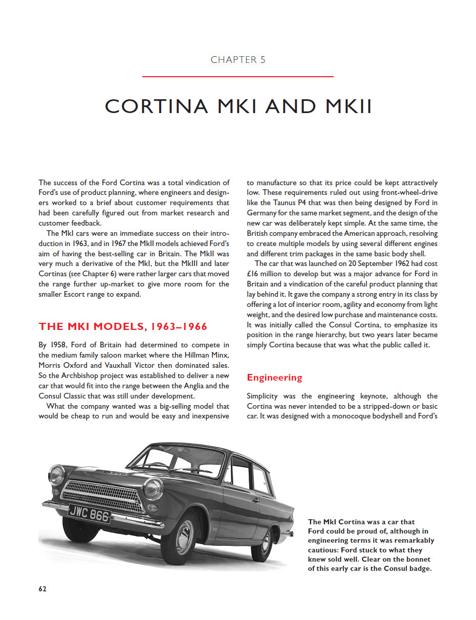 British Ford Cars of the 1960s and 1970s