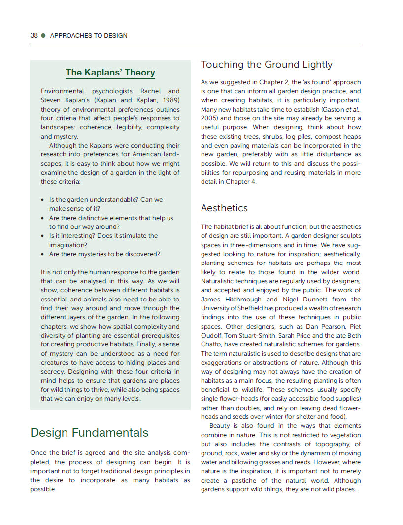 Habitat Creation in Garden Design