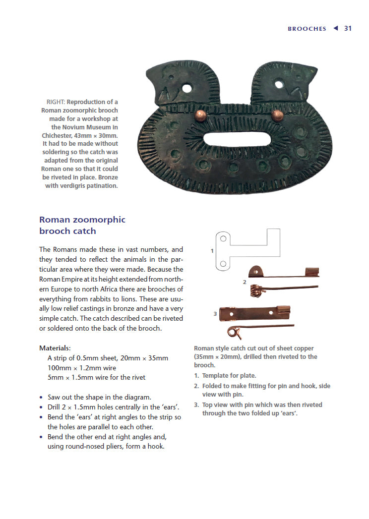 Fastenings and Findings for Jewellers