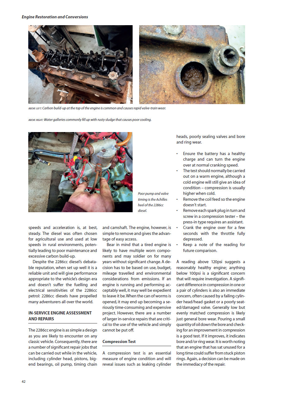 Land Rover Series II&amp;#44;IIA and III Restoration Manual