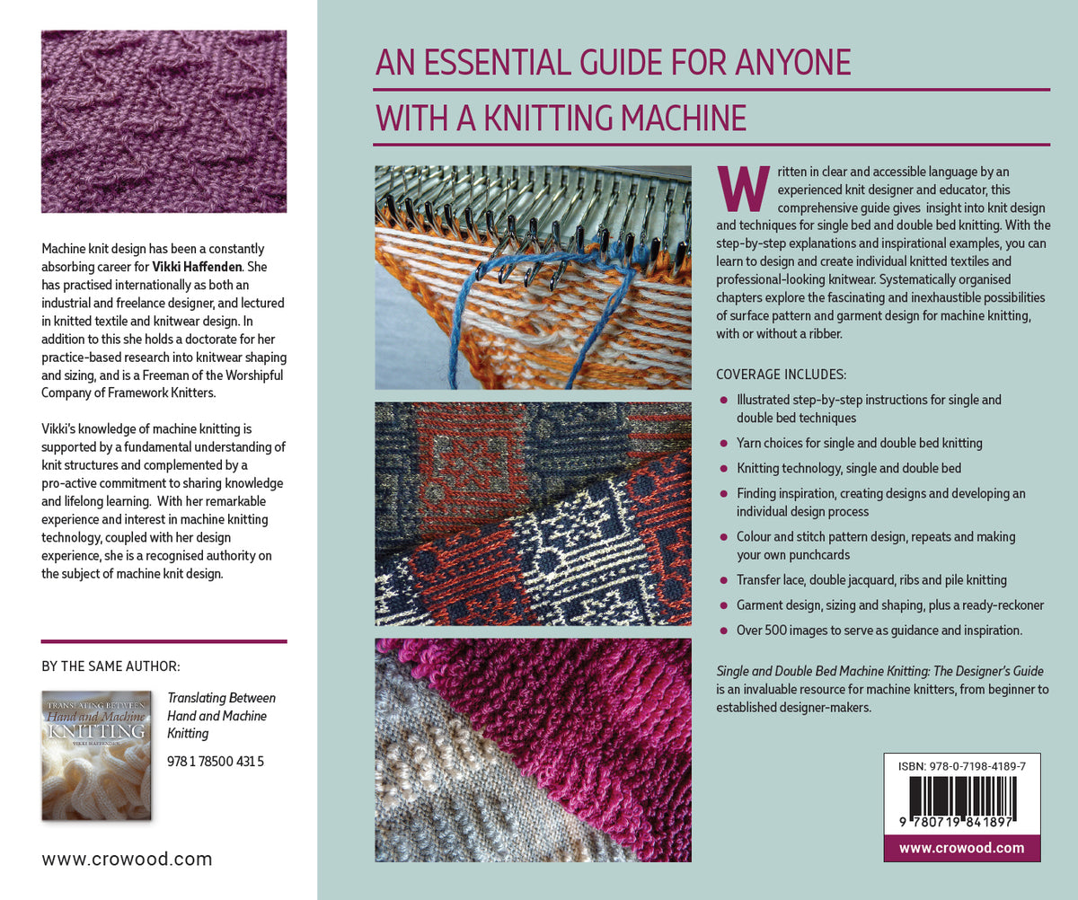 Single and Double Bed Machine Knitting