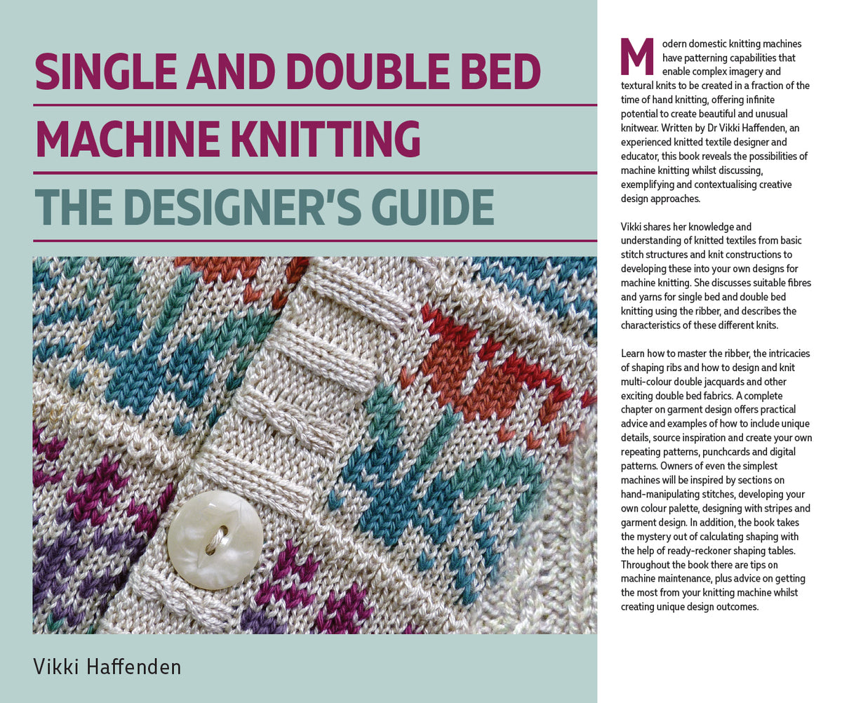 Single and Double Bed Machine Knitting