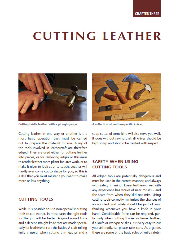 The Artisan&#39;s Guide to Leatherwork