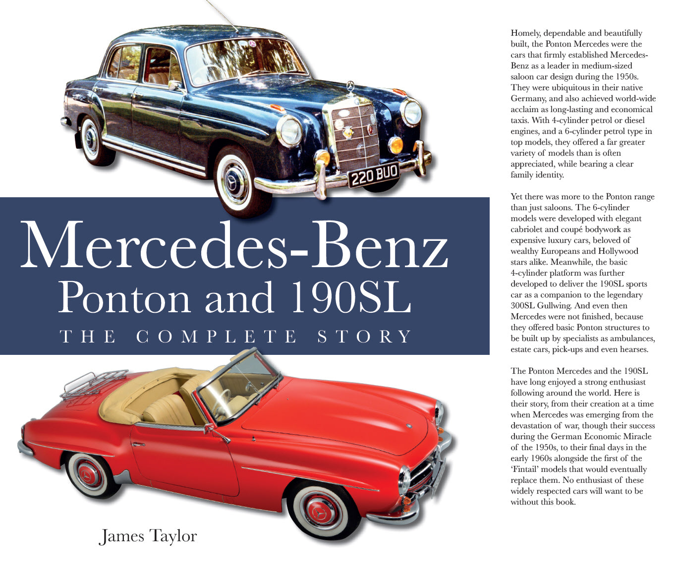 The Mercedes-Benz Ponton and 190SL