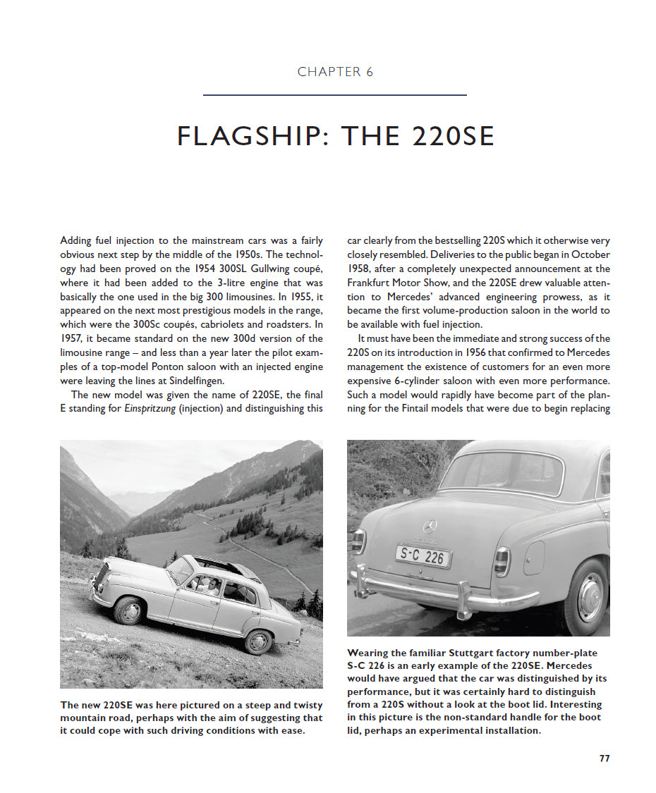The Mercedes-Benz Ponton and 190SL