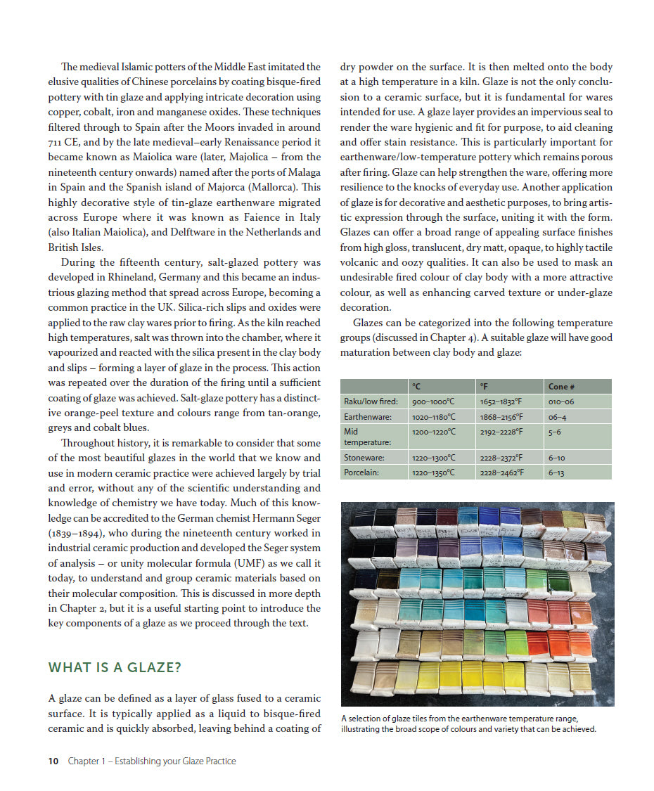 Glazes for the Contemporary Maker