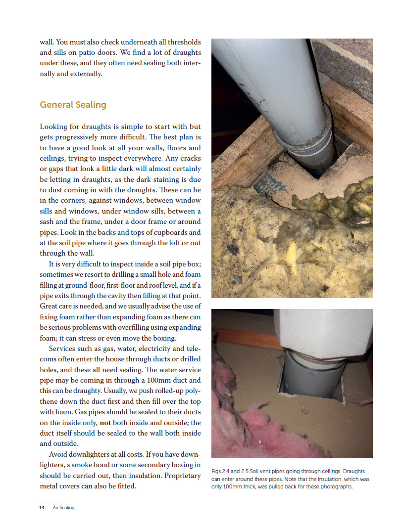 Draughtproofing and Insulation