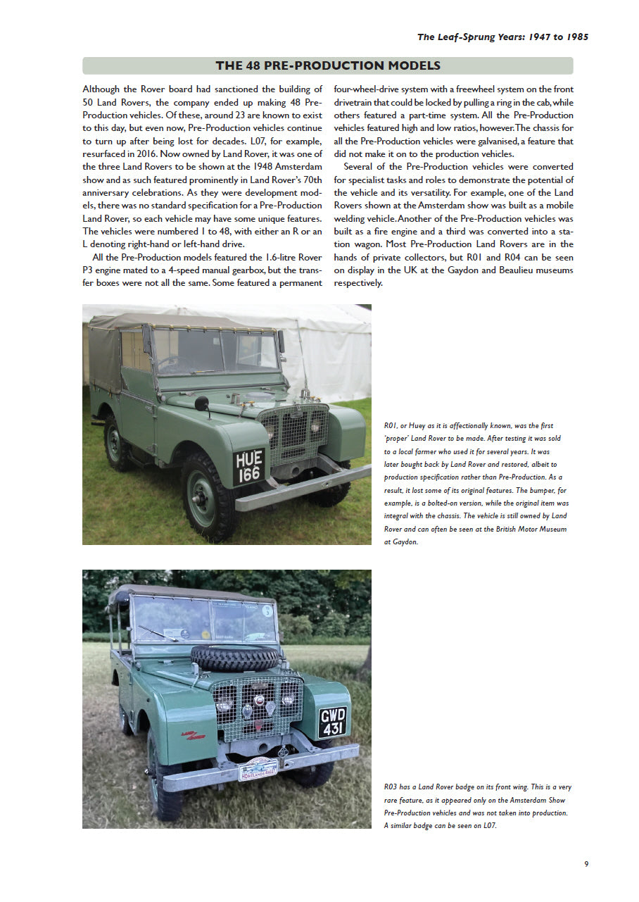 Land Rover: The Ultimate Enthusiast&#39;s Guide