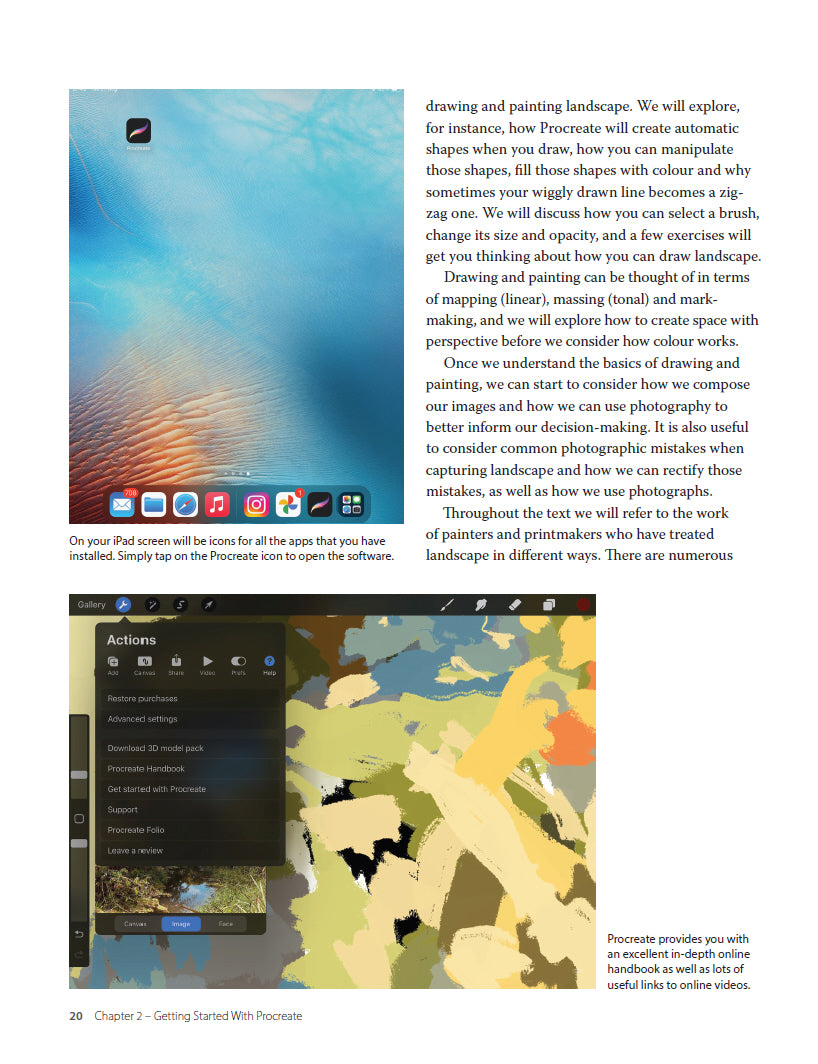 Procreate Landscapes on the iPad