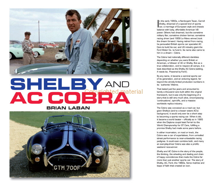 Shelby and AC Cobra