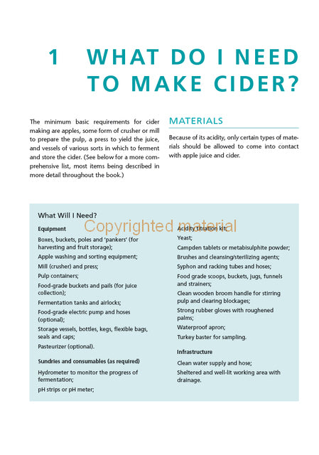 Craft Cider Making