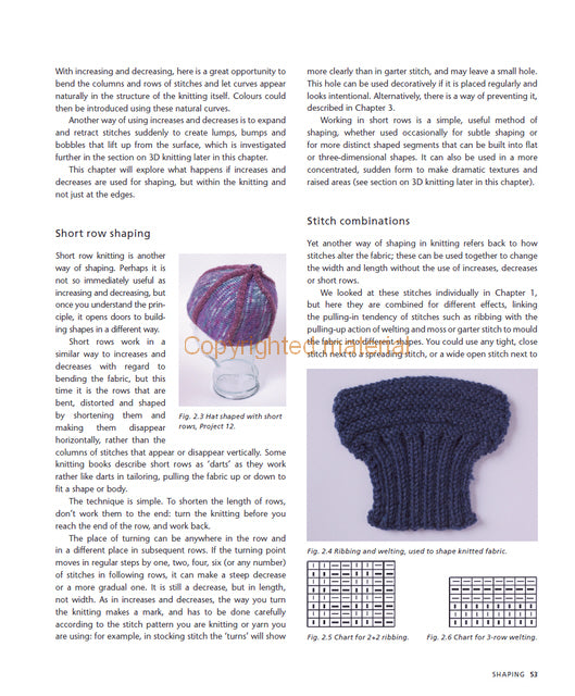 Knitting Stitch-led Design