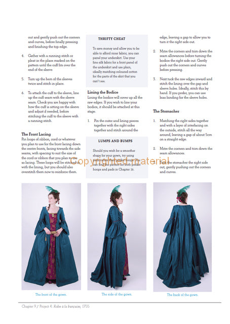 Making Georgian and Regency Costumes for Women