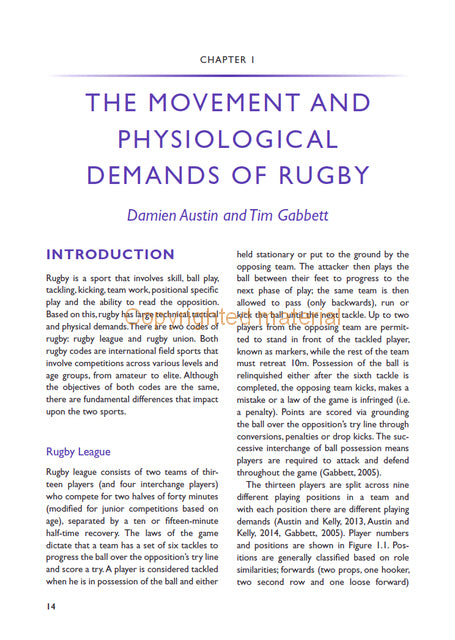 The Science of Sport: Rugby