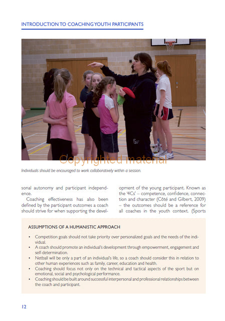 Coaching Youth Netball