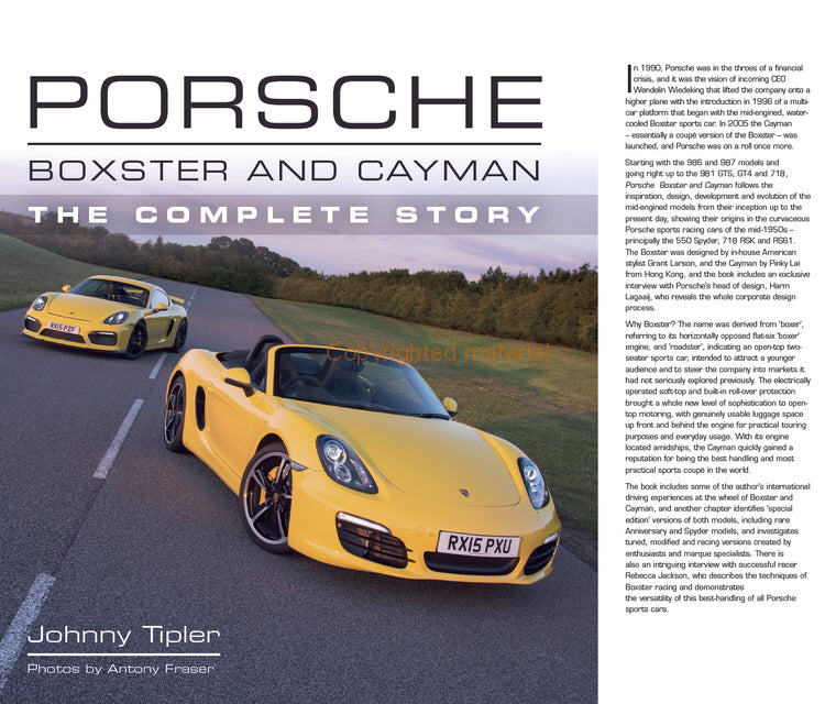 Porsche Boxster and Cayman