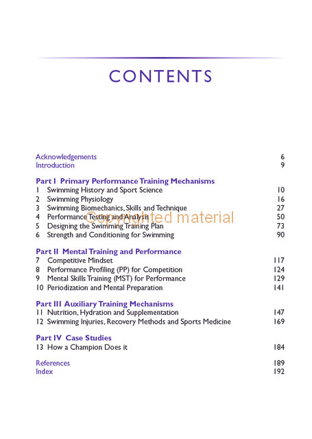 The Science of Sport: Swimming