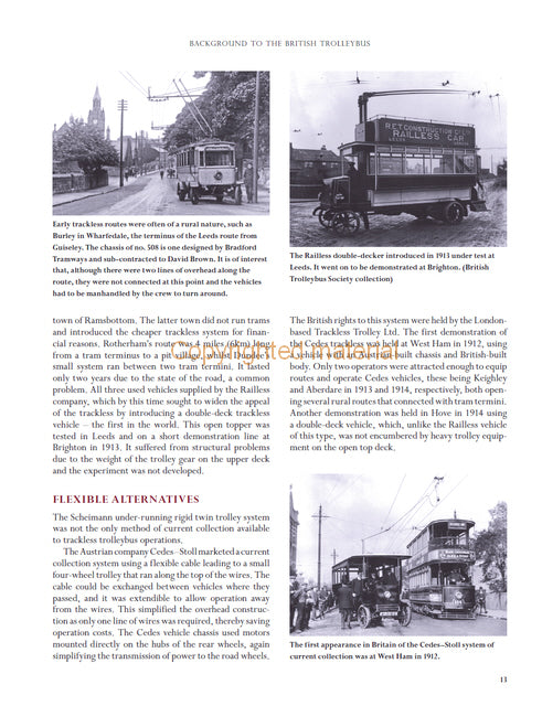 A-Z of British Trolleybuses