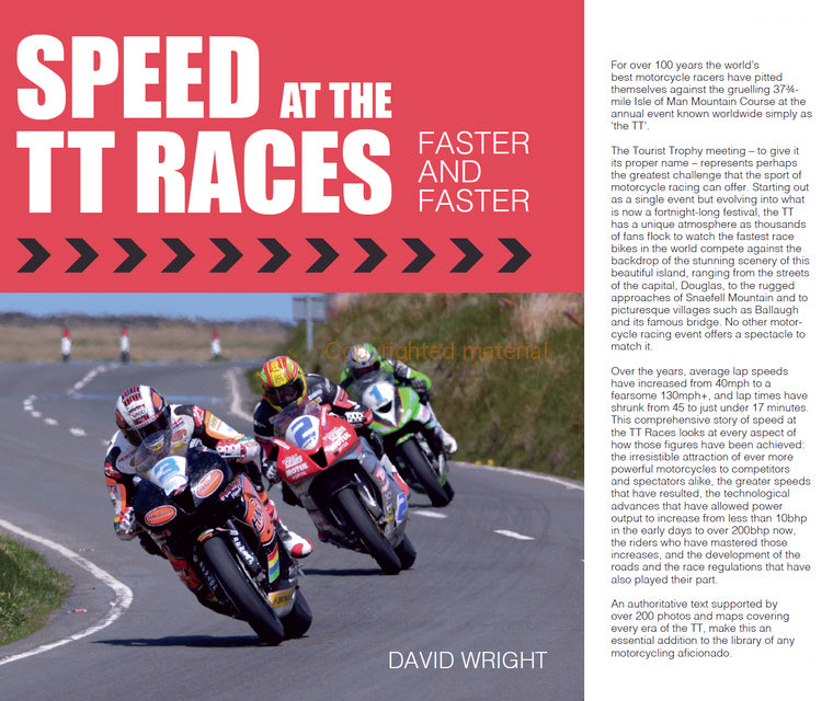 Speed at the TT Races