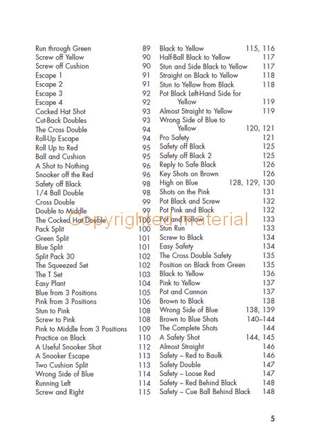 The Complete Book of Snooker Shots