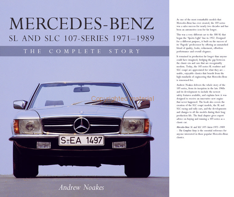 Mercedes-Benz SL and SLC 107-Series 1971-1989