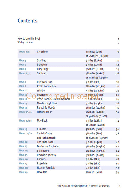 100 Walks in Yorkshire