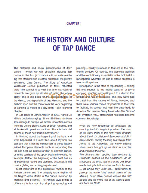 The Essential Guide to Tap Dance