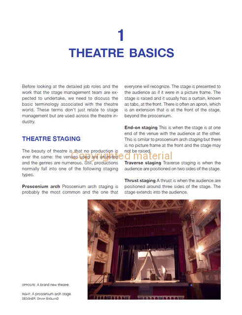 Stage Management