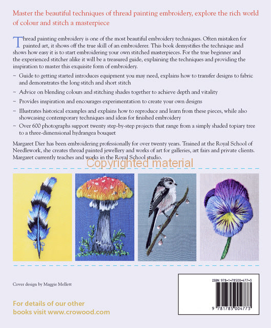 Thread Painting and Silk Shading Embroidery