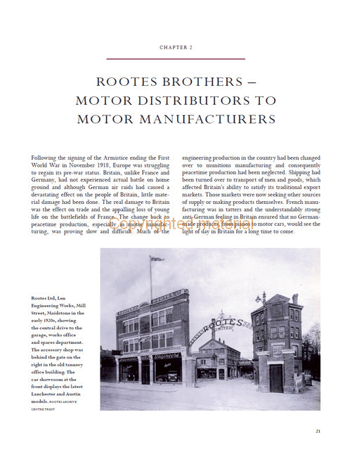 The Rootes Story