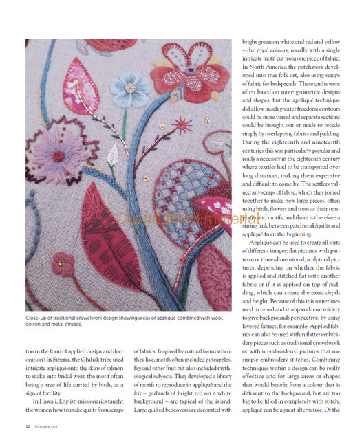 Applique Embroidery