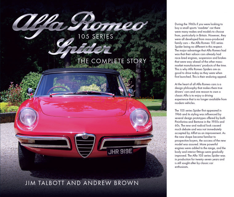 Alfa Romeo 105 Series Spider