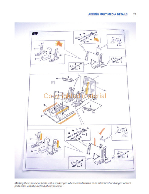 Multimedia Building Techniques for Scale Model Aircraft