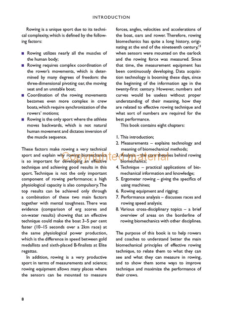 The Biomechanics of Rowing