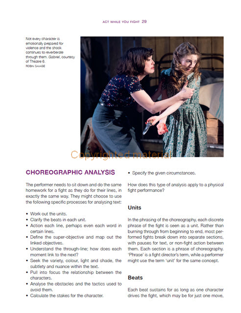 Unarmed Stage Combat