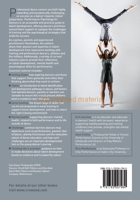 Performance Psychology for Dancers