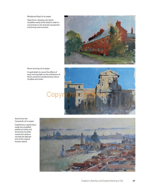 Painting Buildings in Oils