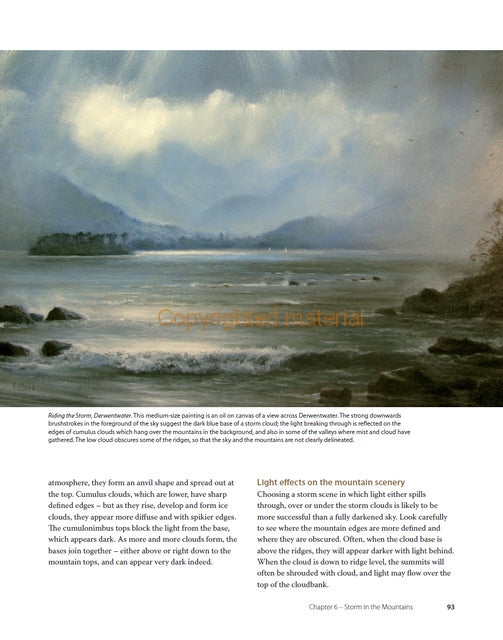 Painting the Mountain Landscape