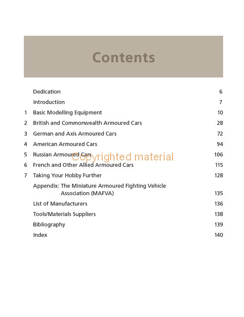 Modelling Armoured Cars of World War II