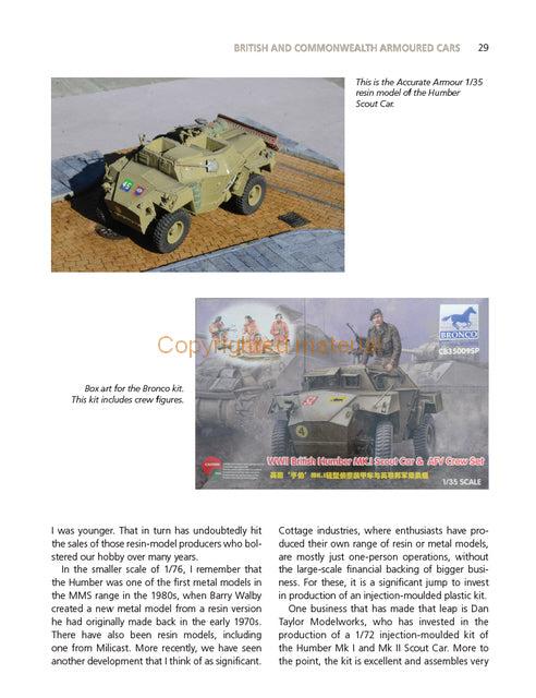 Modelling Armoured Cars of World War II